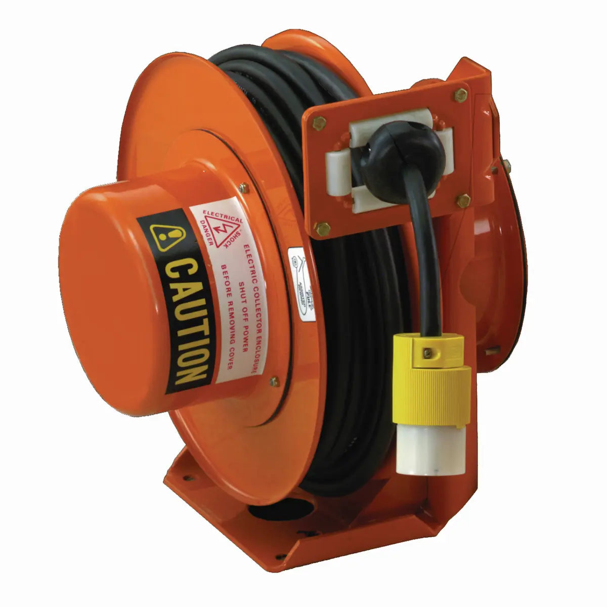 G-253 | Gleason Reel Heavy-Duty Cable Reel, 30 ft 14/3 Cable, NEMA 4 Slip Rings