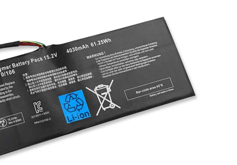 Gigabyte 916TA013F GNC-J40 P34W v3 P34W v5 61.25Wh Battery