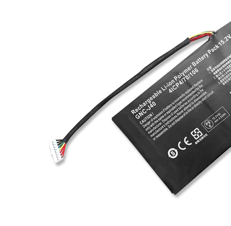 Gigabyte 916TA013F GNC-J40 P34W v3 P34W v5 61.25Wh Battery