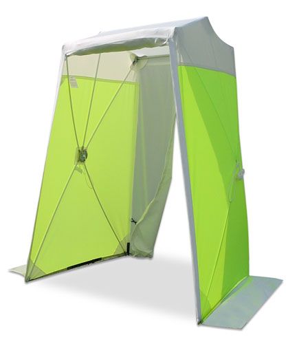 Pop N Work GS4423A Pop Up Ground Tent, 4' X 4' w/ Two Doors
