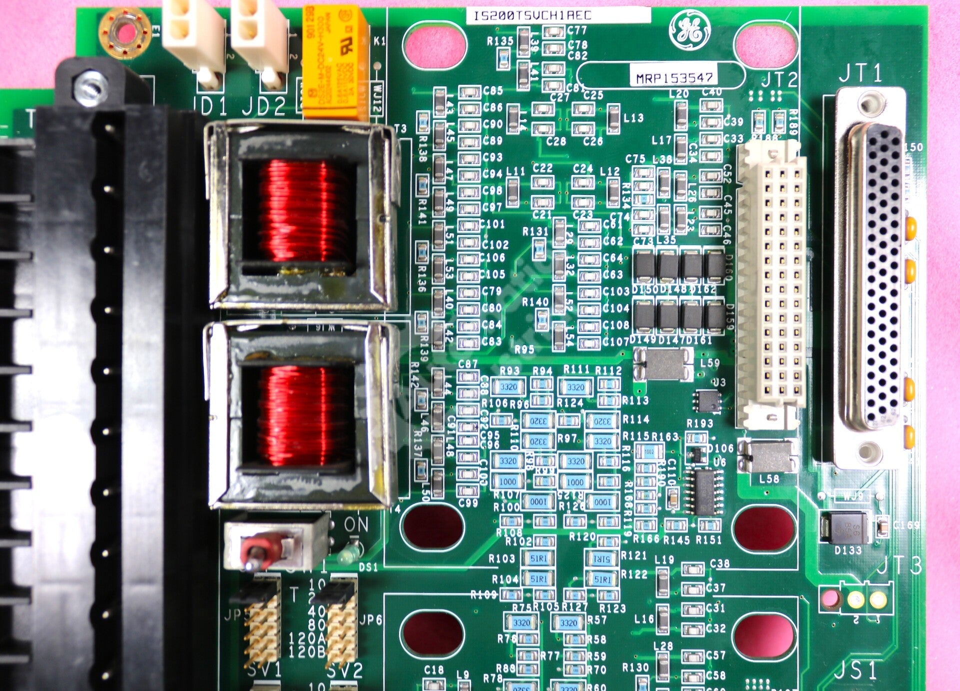 IS200TSVCH1A By General Electric IS200TSVCH1AEC Servo Terminal Board