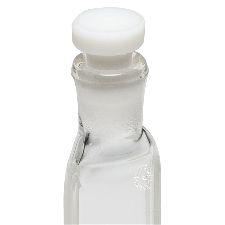 T-CV2G07AE - 700 µL Enhanced Chemical Resistance Micro Cuvette with Stopper, Borosilicate Glass, 4.7 mm Opening Diameter, 2 mm Path Length, 2 Pack