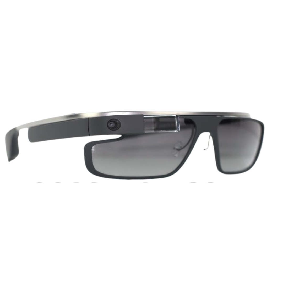 Google – Glass Explorer Edition Model XE-C Charcoal + Frame + Ear Bud