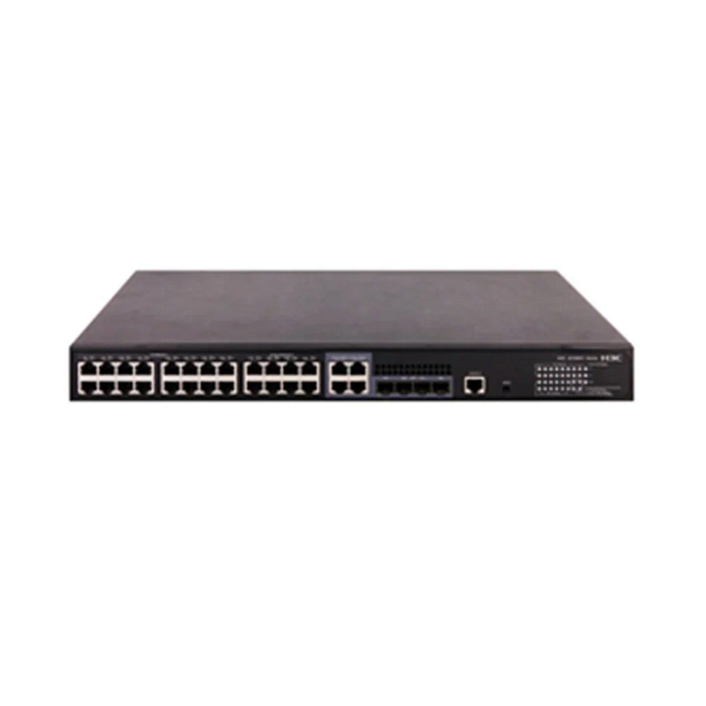 H3C S3100V3-28TP-PWR-EI 24-Port PoE+ Gigabit Access Switch with 4xSFP Uplinks