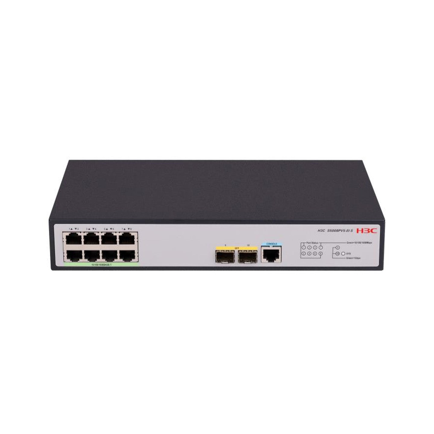 H3C S5008PV5-EI-S 8-Port Gigabit Layer 2/3 SMB Access Switch
