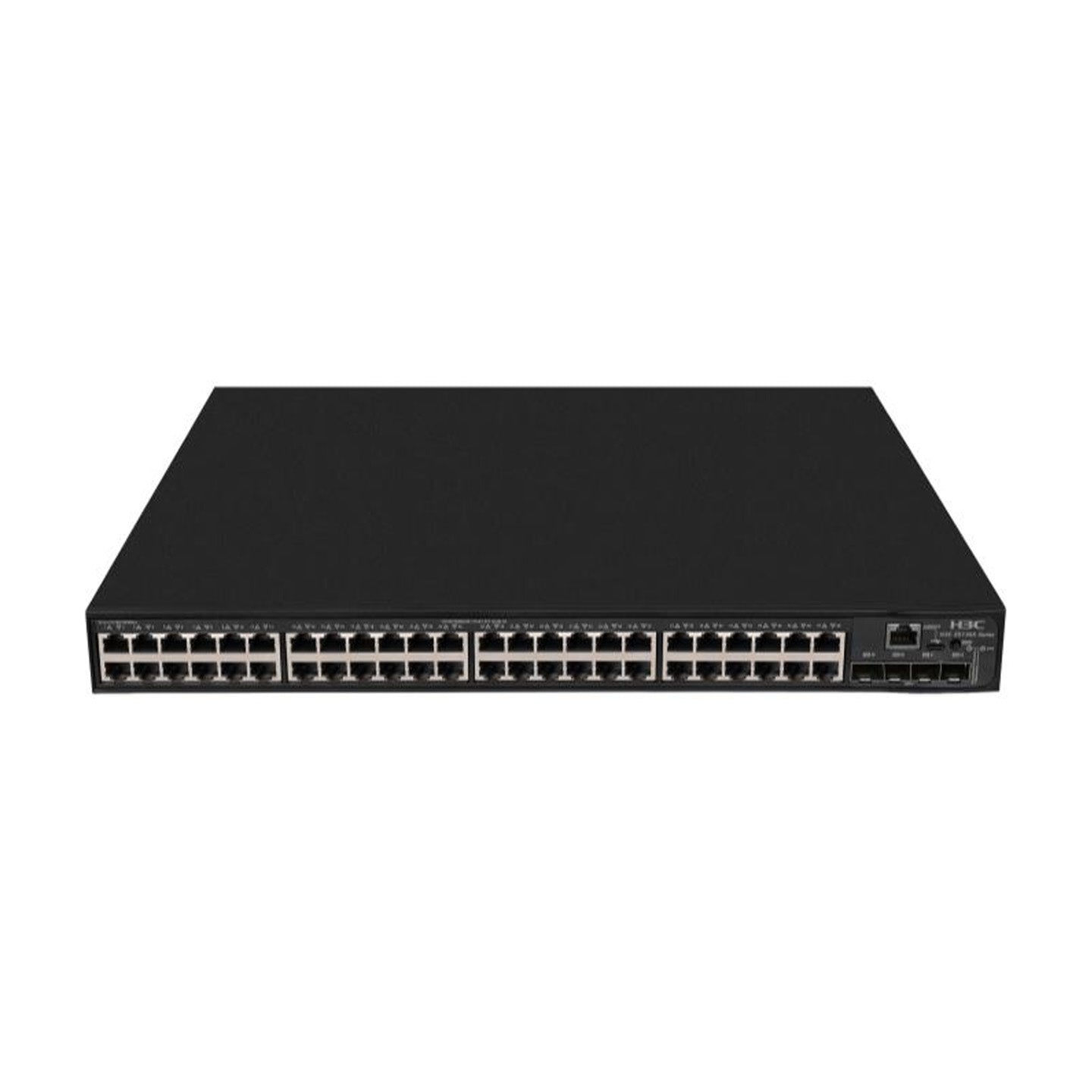 H3C S5130S-52S-PWR-EI-AC 48-Port PoE+ Gigabit Access Switch with 10GbE Uplinks and AC Power