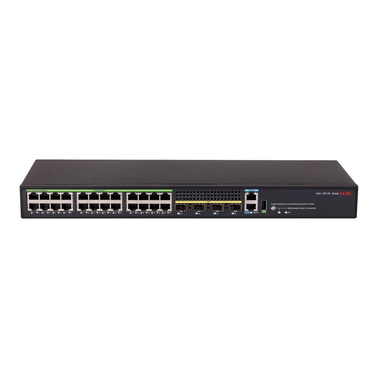 H3C S5136S-24T4X-EI-Q 24xGE + 4x10G Campus Switch