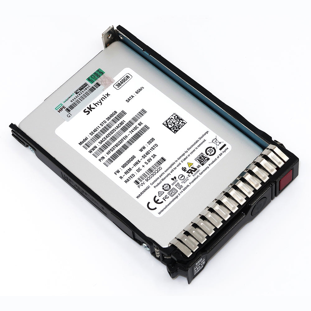 HPE Generation 8 HFS3T8G32FEH-7410C 3.84TB SATA 6Gb/s 3D TLC 2.5in Solid State Drive