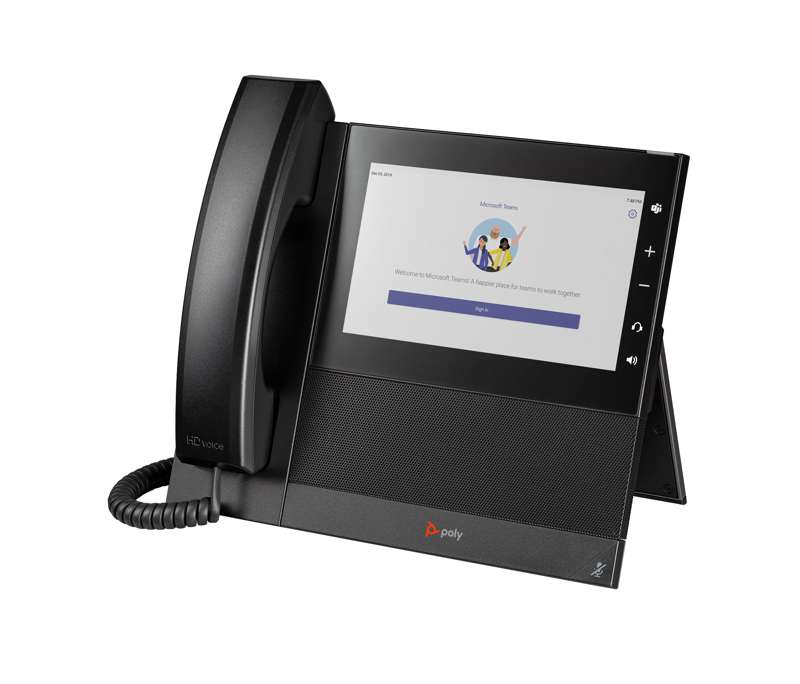 Poly CCX 600 Business Media Phone for Microsoft Teams with PoEâ€‘Enabled, TAAâ€‘Compliant, US (849A8AA#ABA)