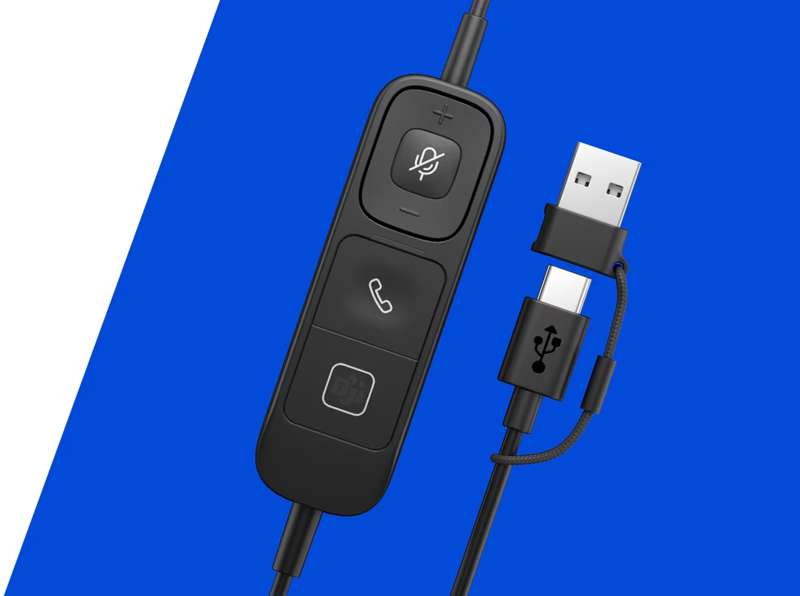Poly Mission 815 Mono USB‑C Headset (HPP-C01F8AA#AC3)