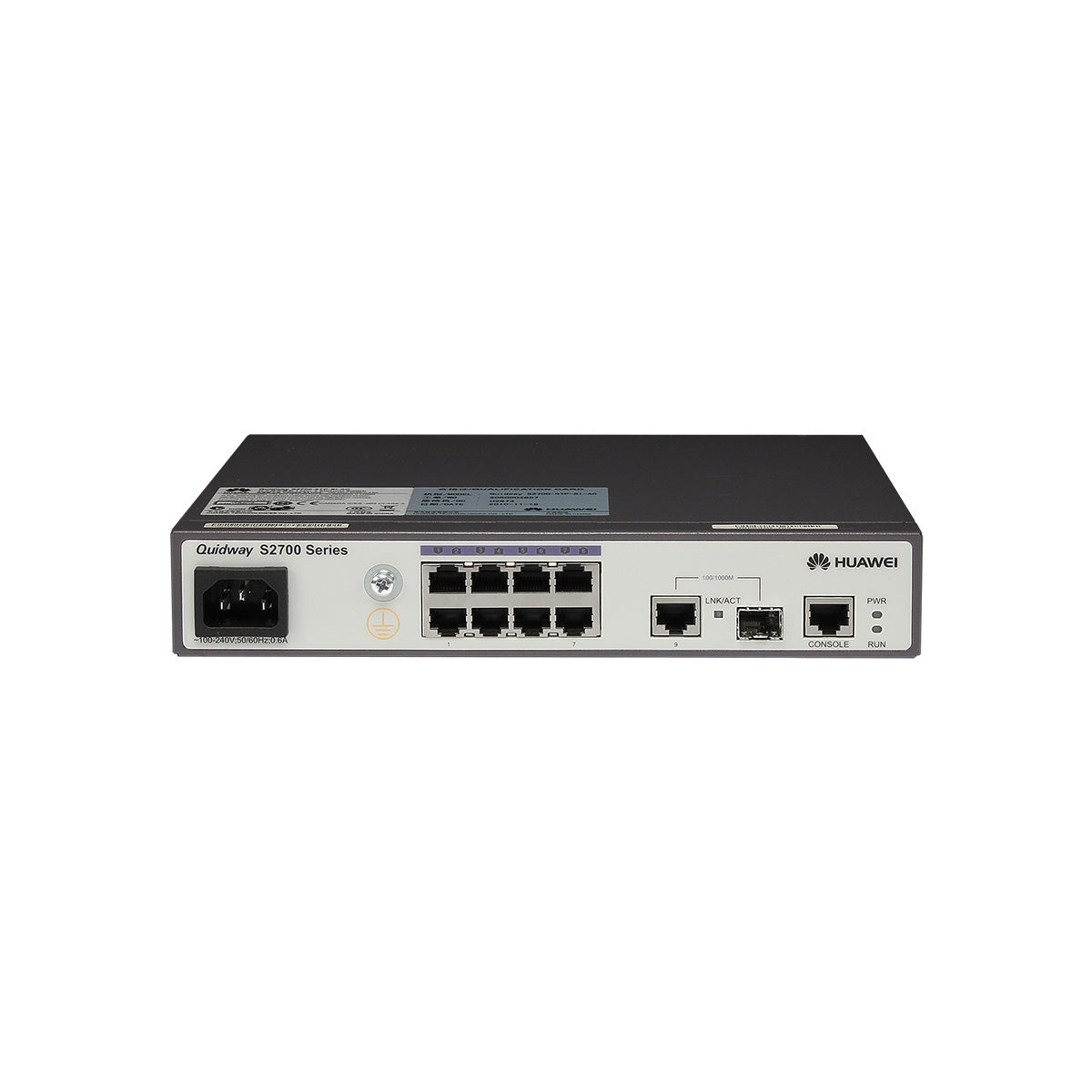 Huawei S2700-9TP-EI-AC 8×10/100 + 1×Gig Combo AC Ethernet Switch