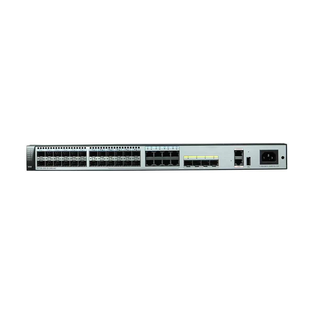 Huawei S5720-28X-SI-24S-AC 24×1G SFP & 4×10G SFP+ AC Switch