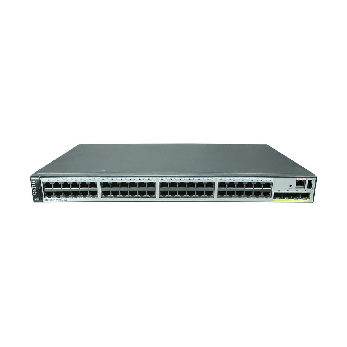 Huawei S5720-52P-PWR-LI-AC 48×PoE+ & 4×Gig SFP (370 W) AC Switch