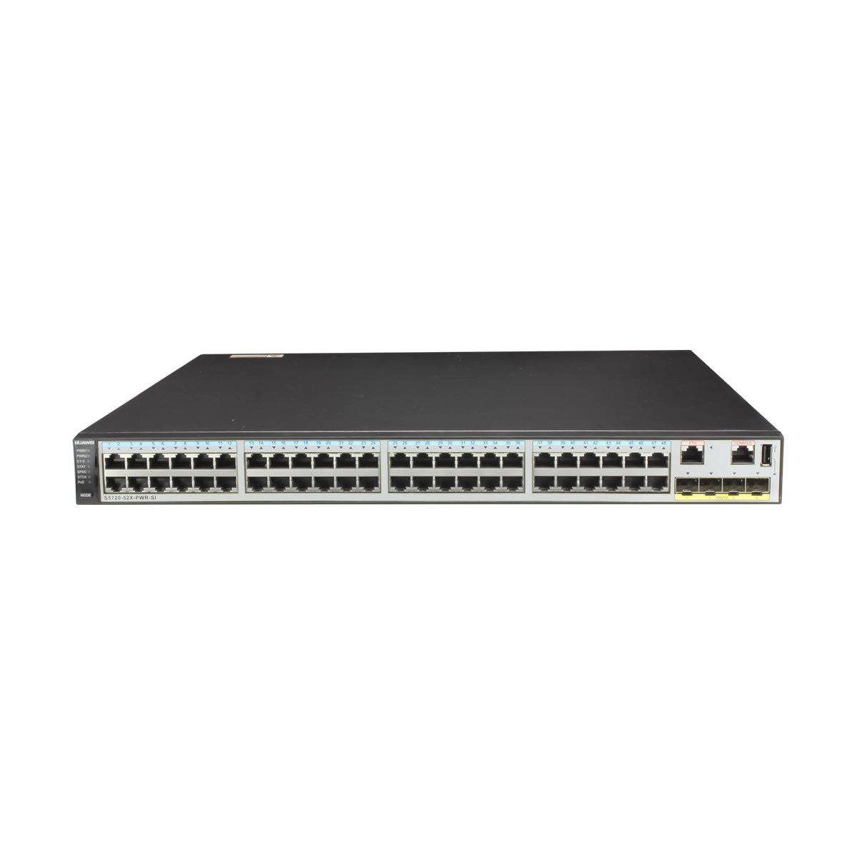 Huawei S5720-52X-PWR-SI-AC 48×GE PoE+ & 4×10G SFP Layer 3 AC Switch