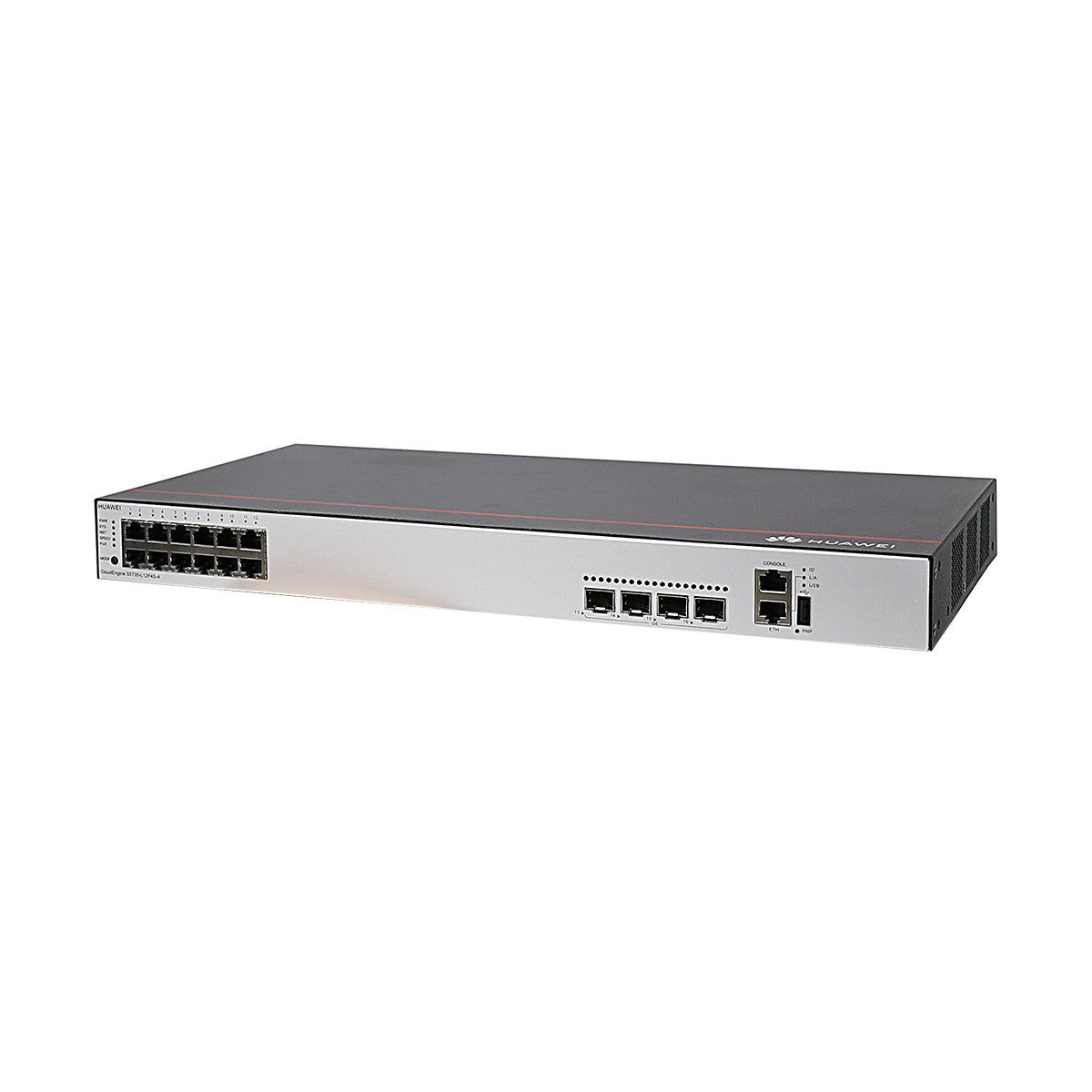 Huawei CloudEngine S5735-L12P4S-A 12-Port Gigabit Layer 3 Managed PoE+ Switch with 4 GE SFP Uplinks