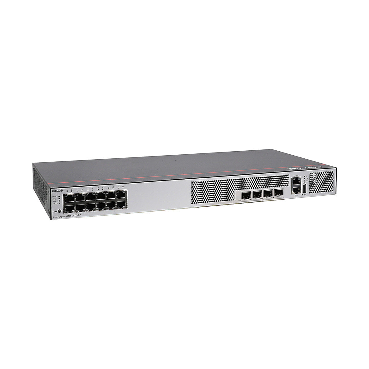 Huawei CloudEngine S5735-L12T4S-A 12-Port Gigabit Layer 3 Lite Managed Switch with 4GE SFP Uplinks, Fanless Silent