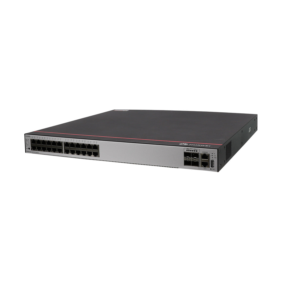 Huawei CloudEngine S5735-S24P4X PoE+ Layer 3 Managed Switch with 4 x 10G SFP+ Uplinks, 1600W PoE Budget