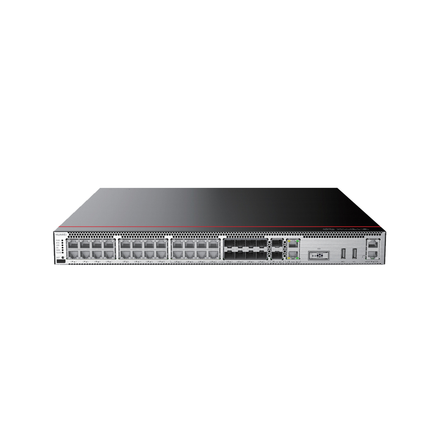 Huawei USG6550E-AC AI Firewall, 4 Gbps Throughput, 2×10 GE SFP+, 8×GE Combo & 16×GE RJ45