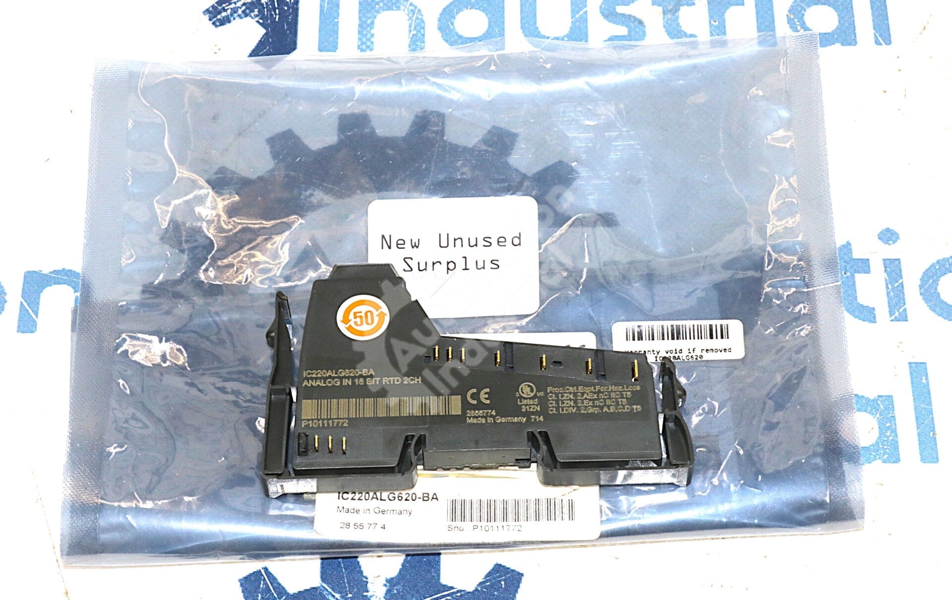 IC220ALG620BA By GE Fanuc Analogy In 16 Bit 2CH RTD VersaPoint NSNB