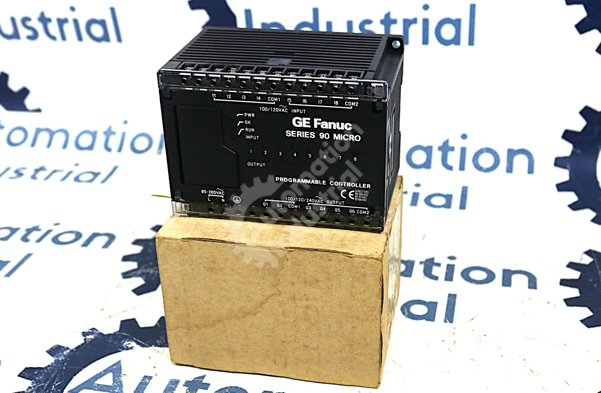 IC693UAA003 By GE Fanuc 90 Micro 100/120VAC Input Programmable Controller