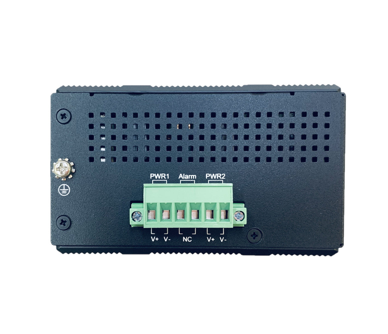 IGS-402S-4PH24 - 4 PoE 30W copper ports + 2 SFP ports Gigabit Ethernet Industrial switch, DIN rail mount