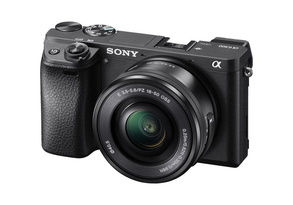 Sony Alpha a6300 Mirrorless Digital Camera with E-Mount 16-50mm Lens
