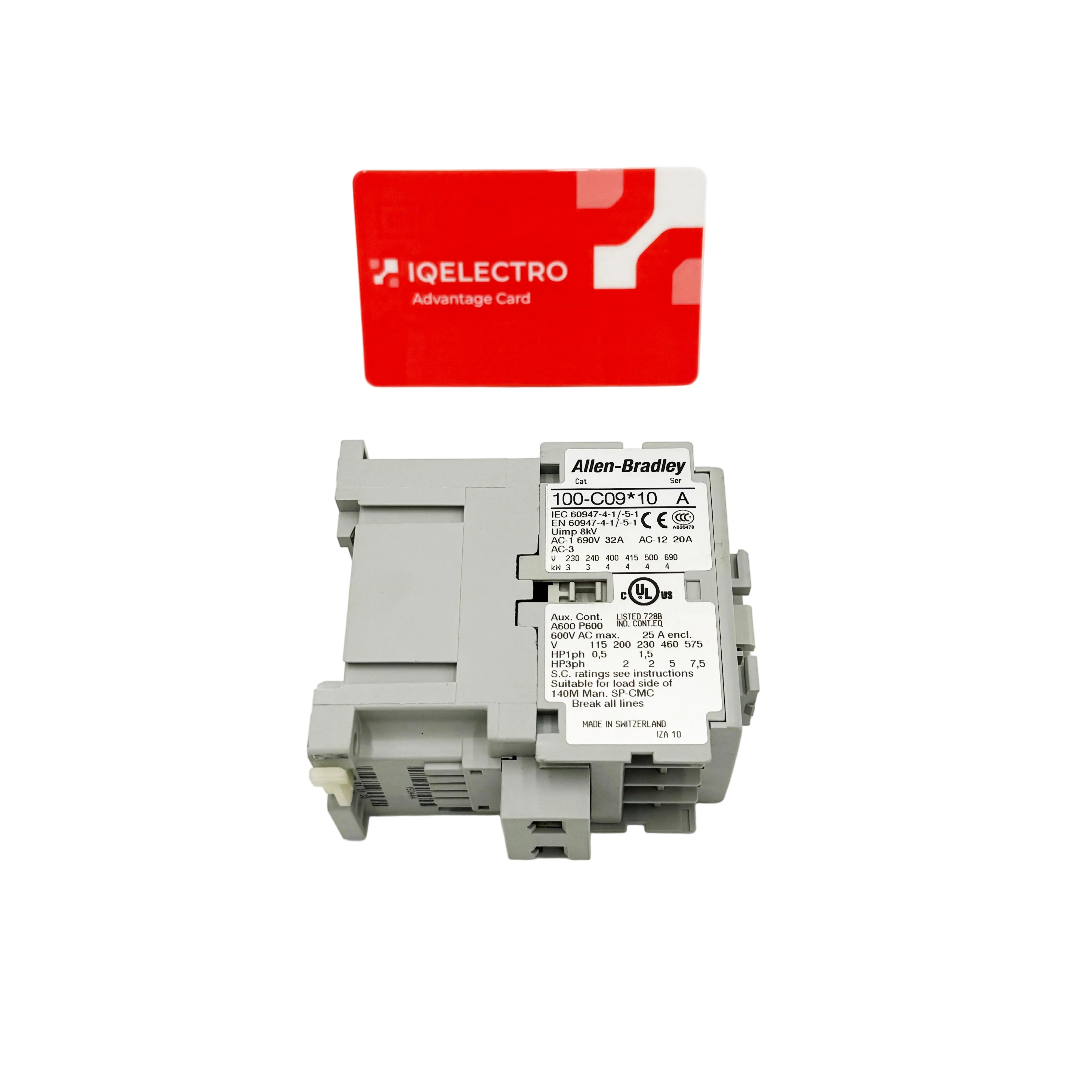 100-C09 | Allen-Bradley 3-Phase IEC Rated Contactor