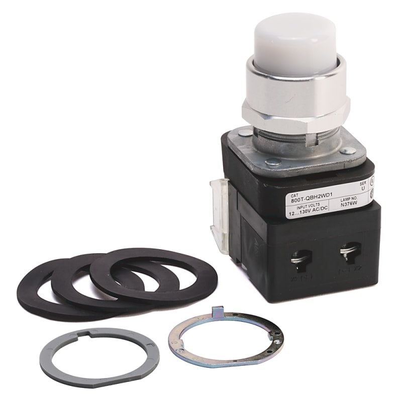 800T-QBH2W | Allen-Bradley 30 mm Momentary Push Button