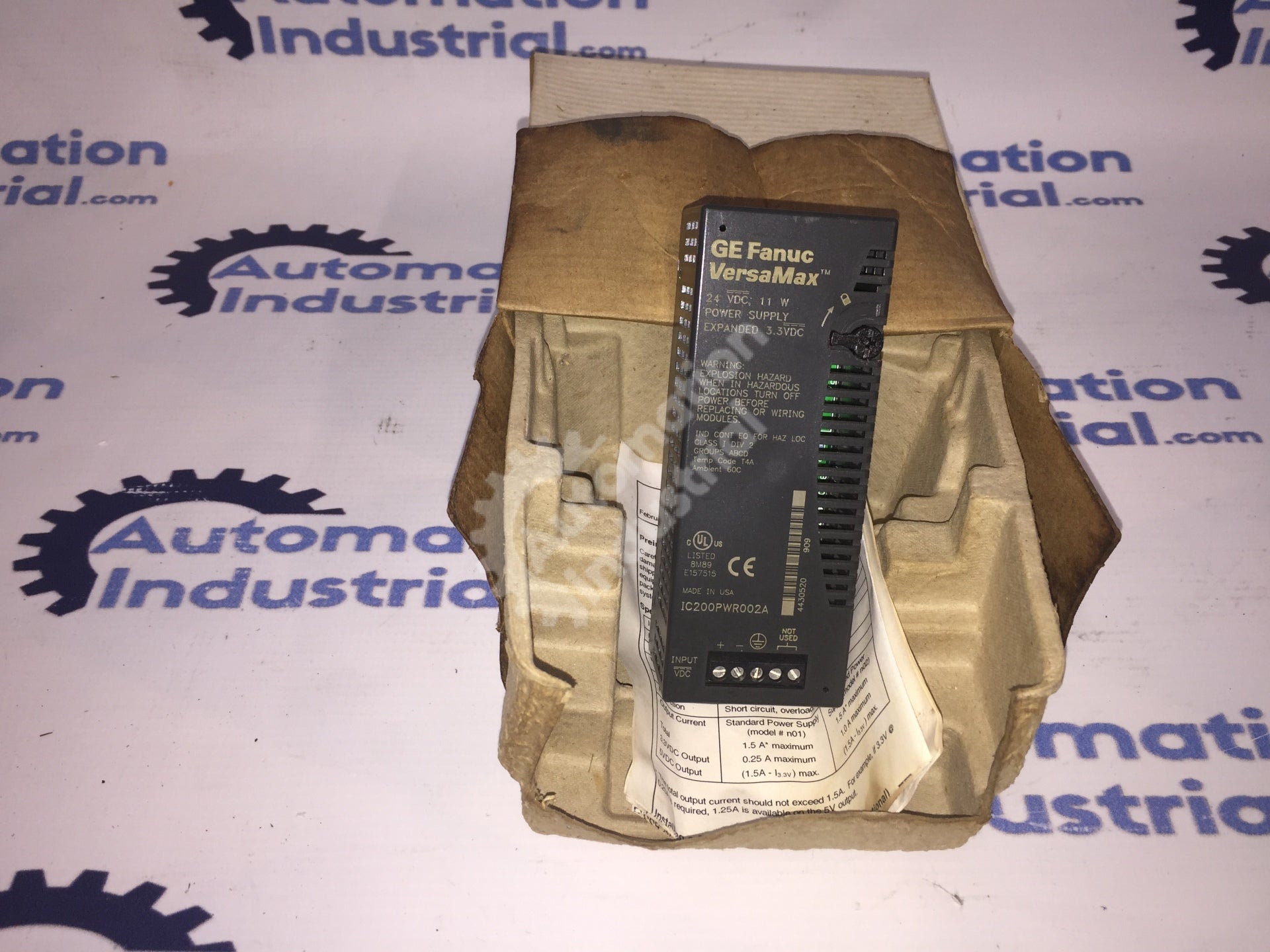 GE Fanuc IC200PWR002 Power Supply Module