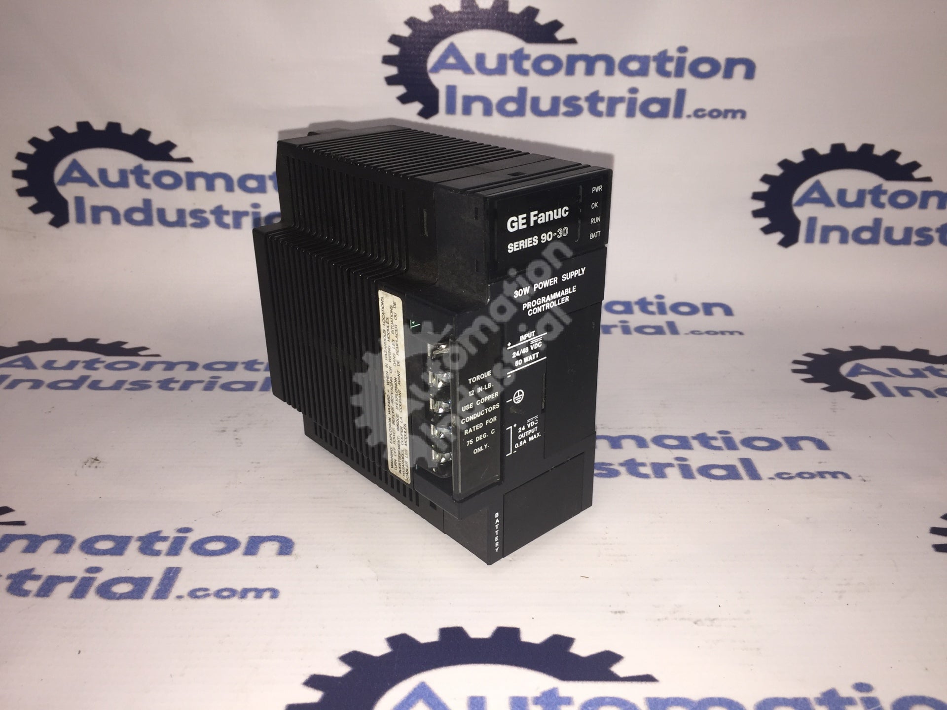 GE Fanuc IC693PWR322 DC Power Supply 24/48VDC 30W