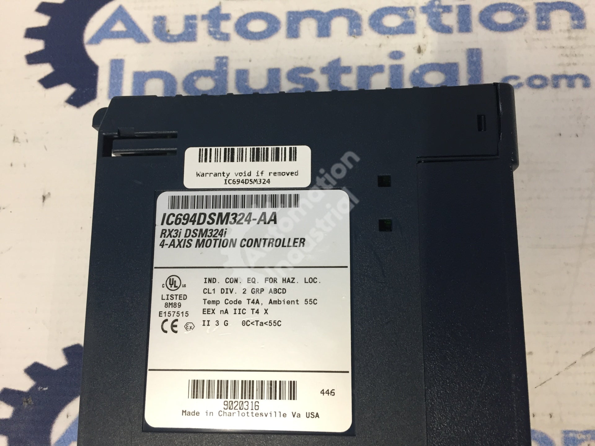 GE Fanuc IC694DSM324 RX3i DSM324i 4-Axis Motion Controller