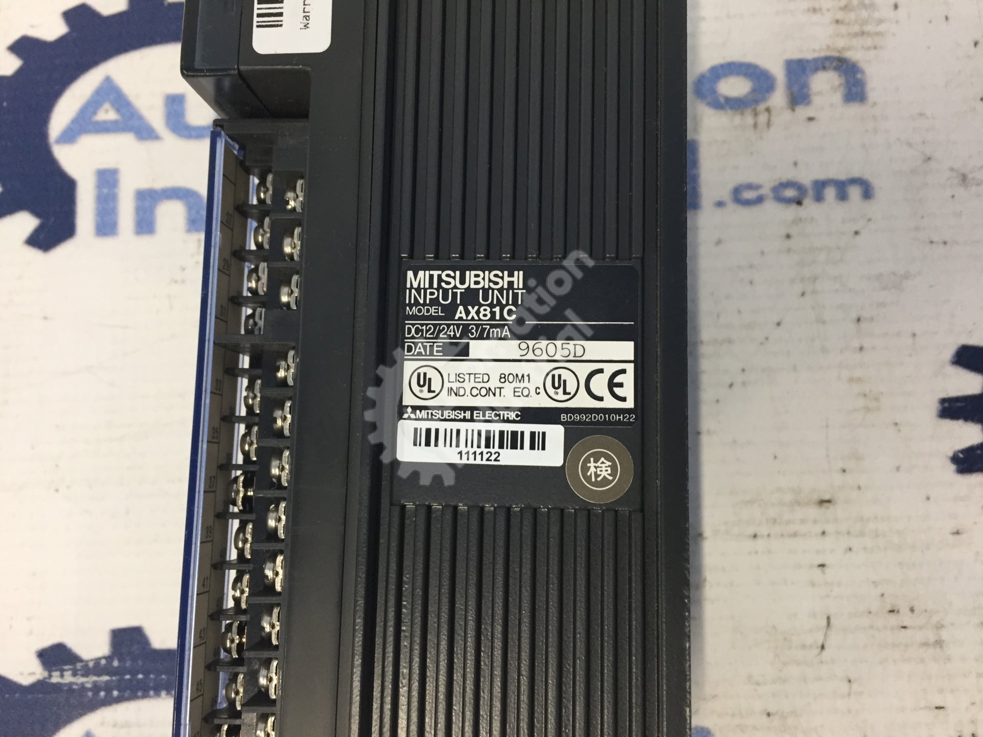 Mitsubishi AX81C Input Unit