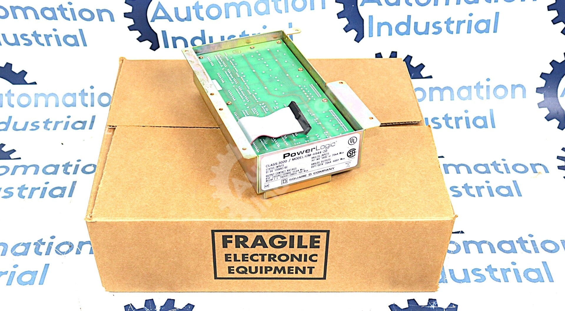 IOM-4444-20 By Square D PowerLogic CL 3020 4 Analog In/4 Analog Out I/O Module