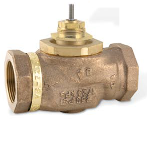 VB-7323-0-4-4 | Schneider Electric 1/2" 3-Way Diverting Globe Valve Body, Cv 4.4