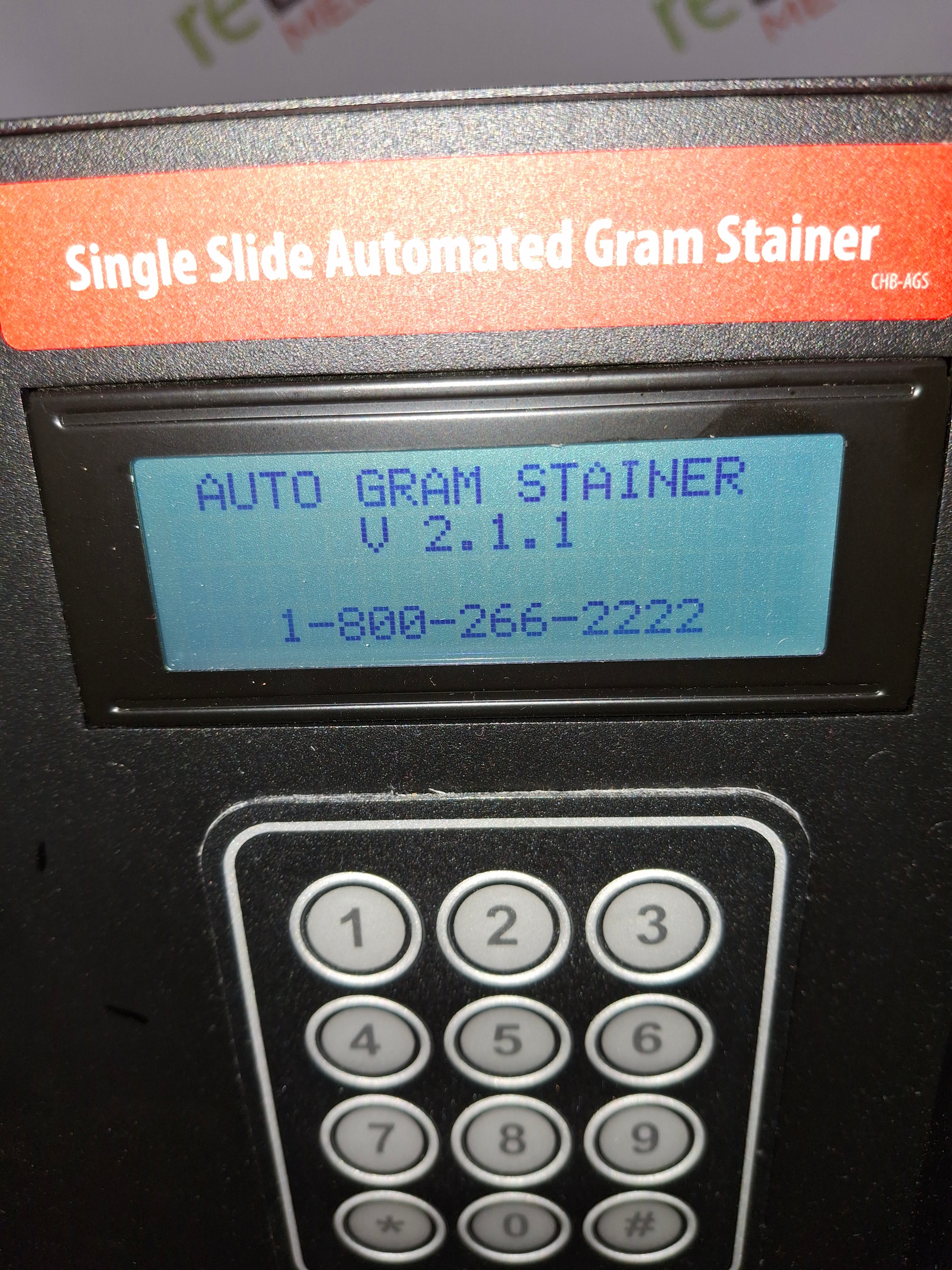 Cardinal Health CHG-AGS Single Slide Automated Gram Stainer