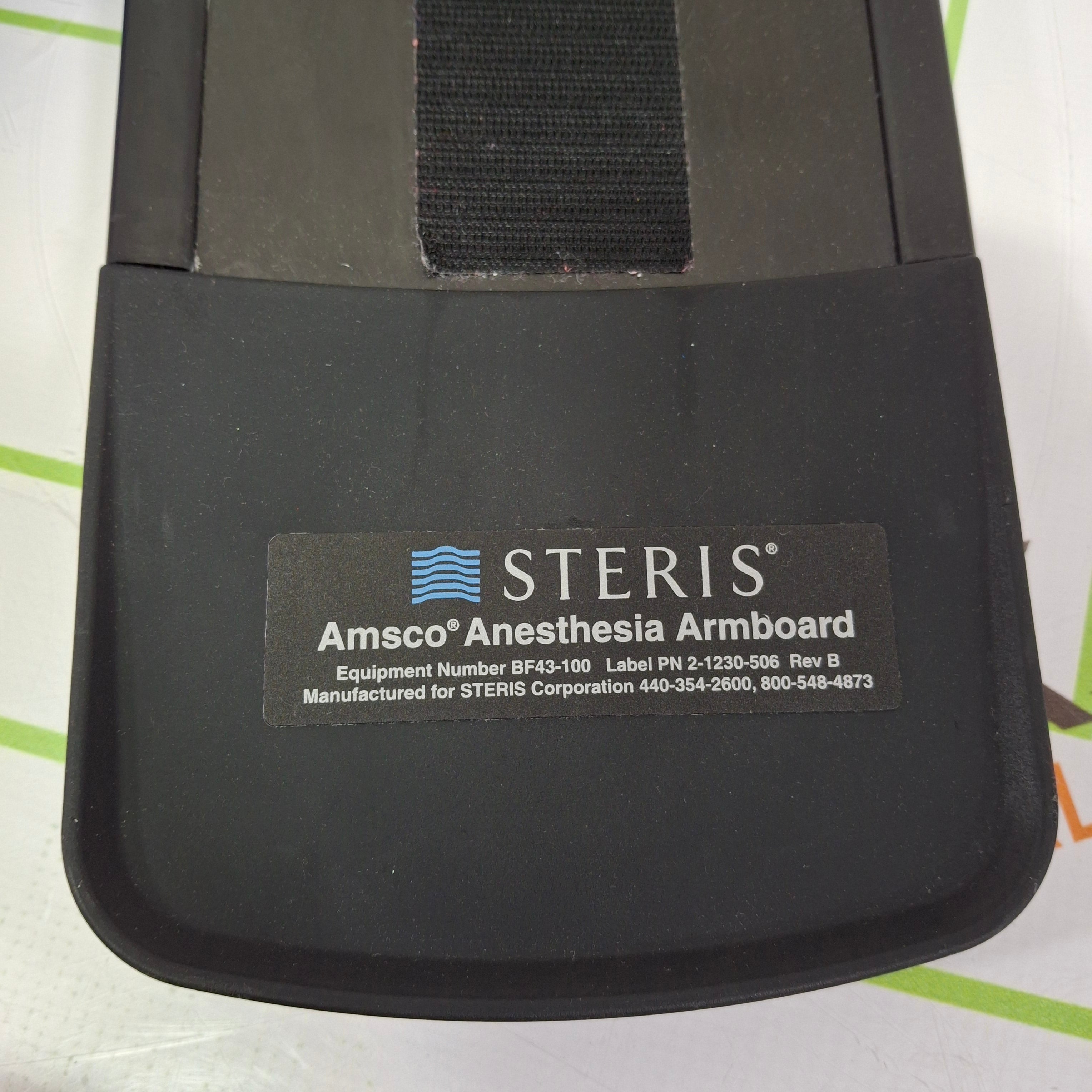 Steris OR P141210 Surgical Table Armboard