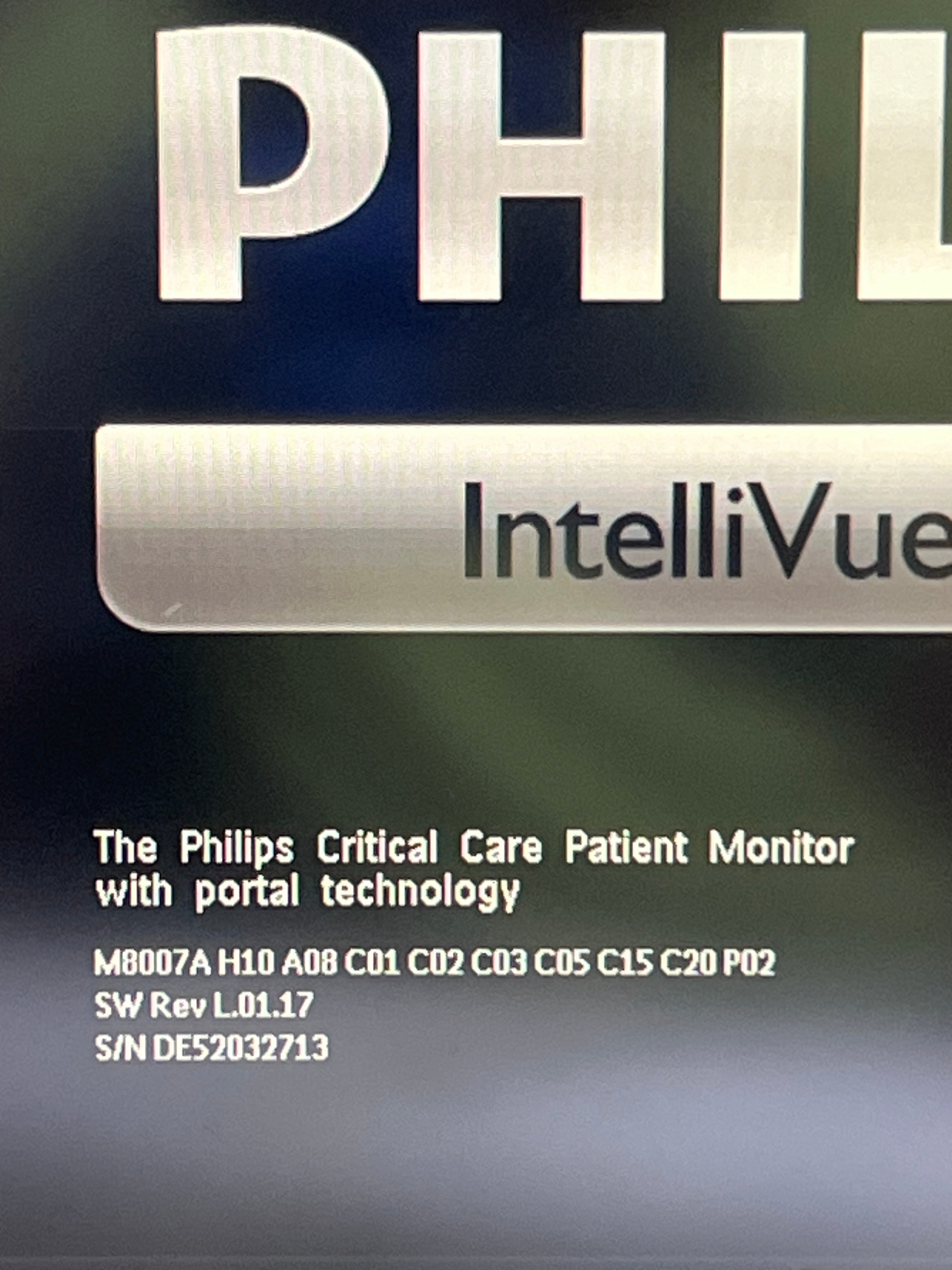 Philips IntelliVue MP70 Patient Monitor