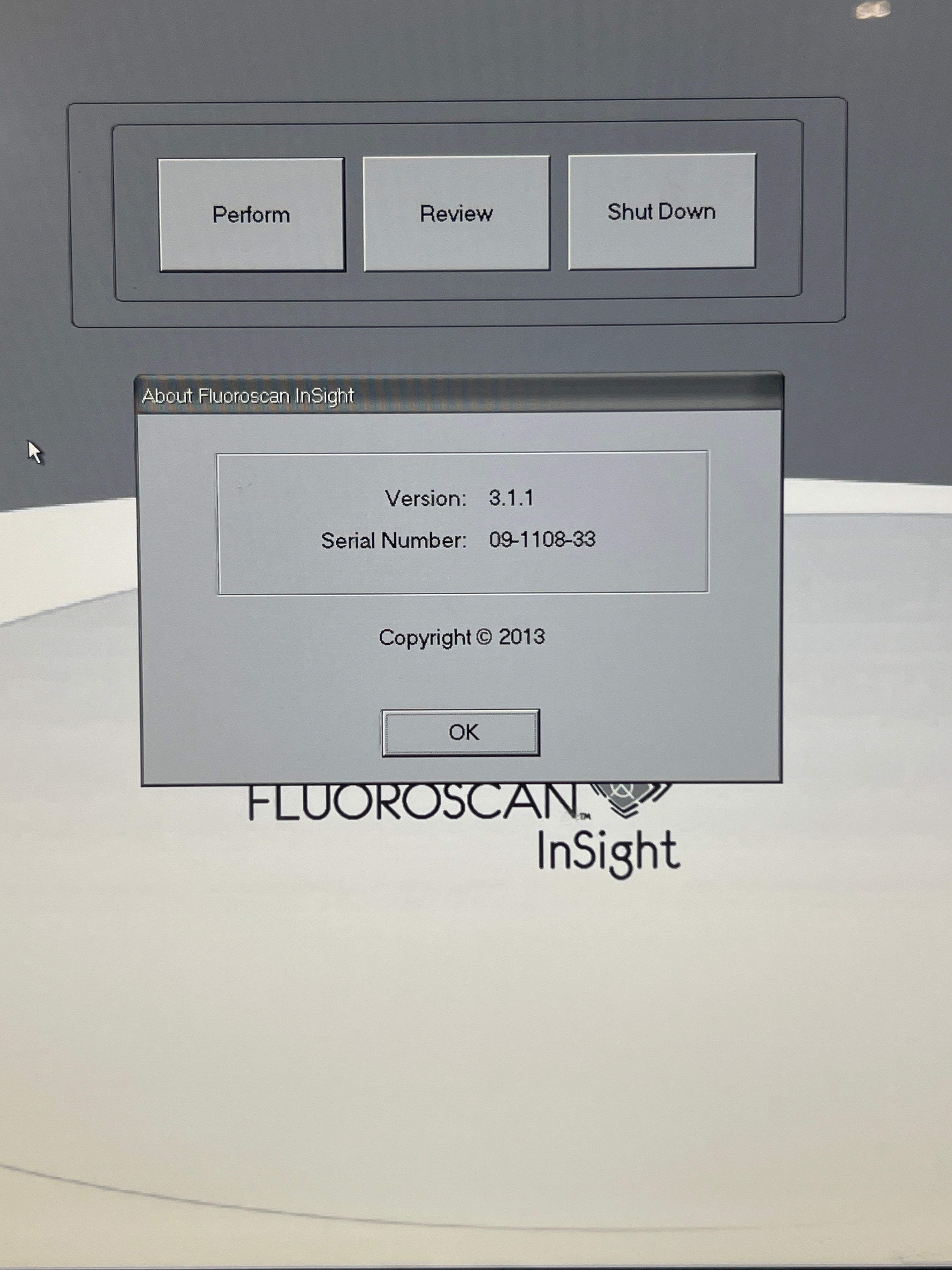 Hologic, Inc. Fluoroscan InSight 2 C-Arm