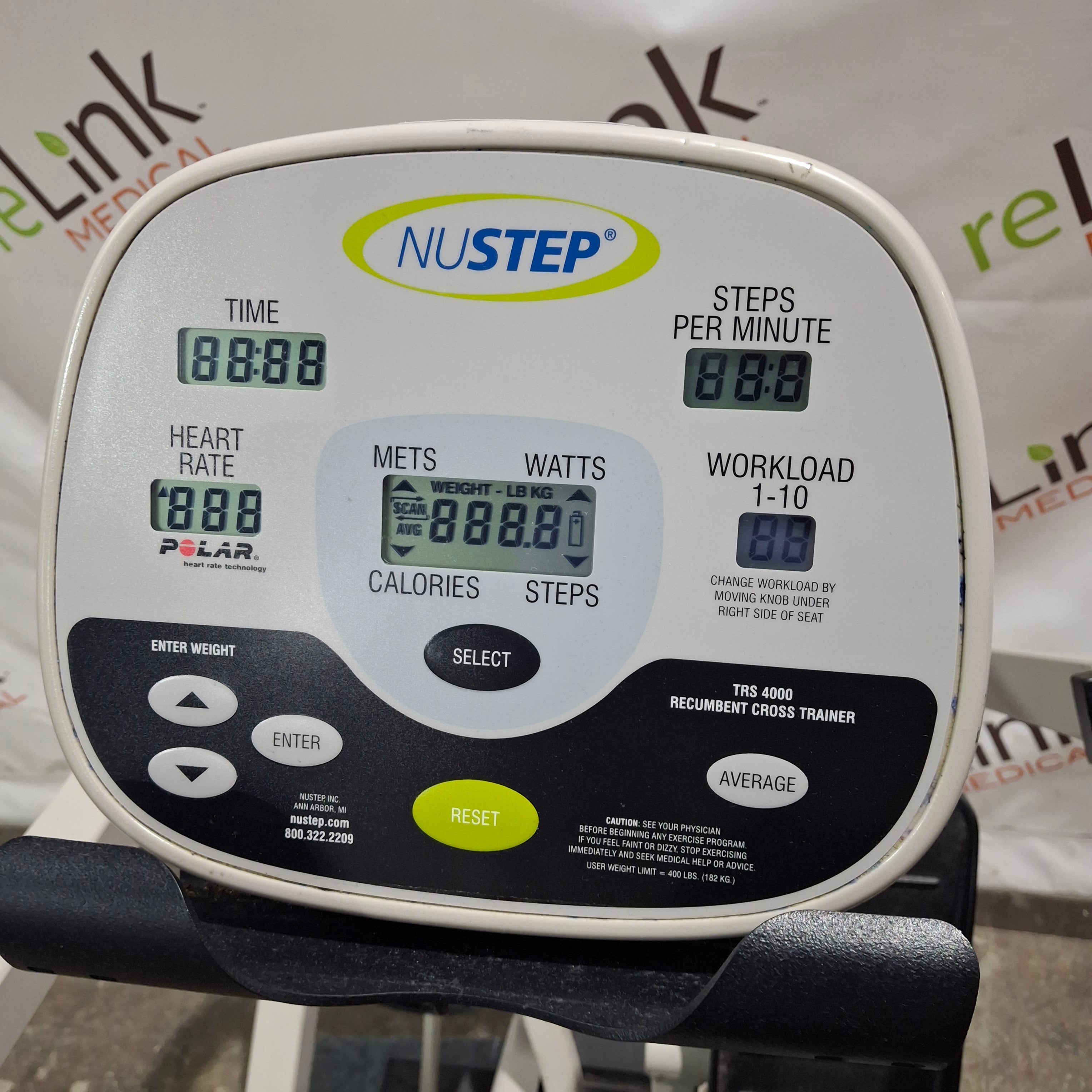 NuStep, Inc. TRS 4000 Recumbent Cross Trainer