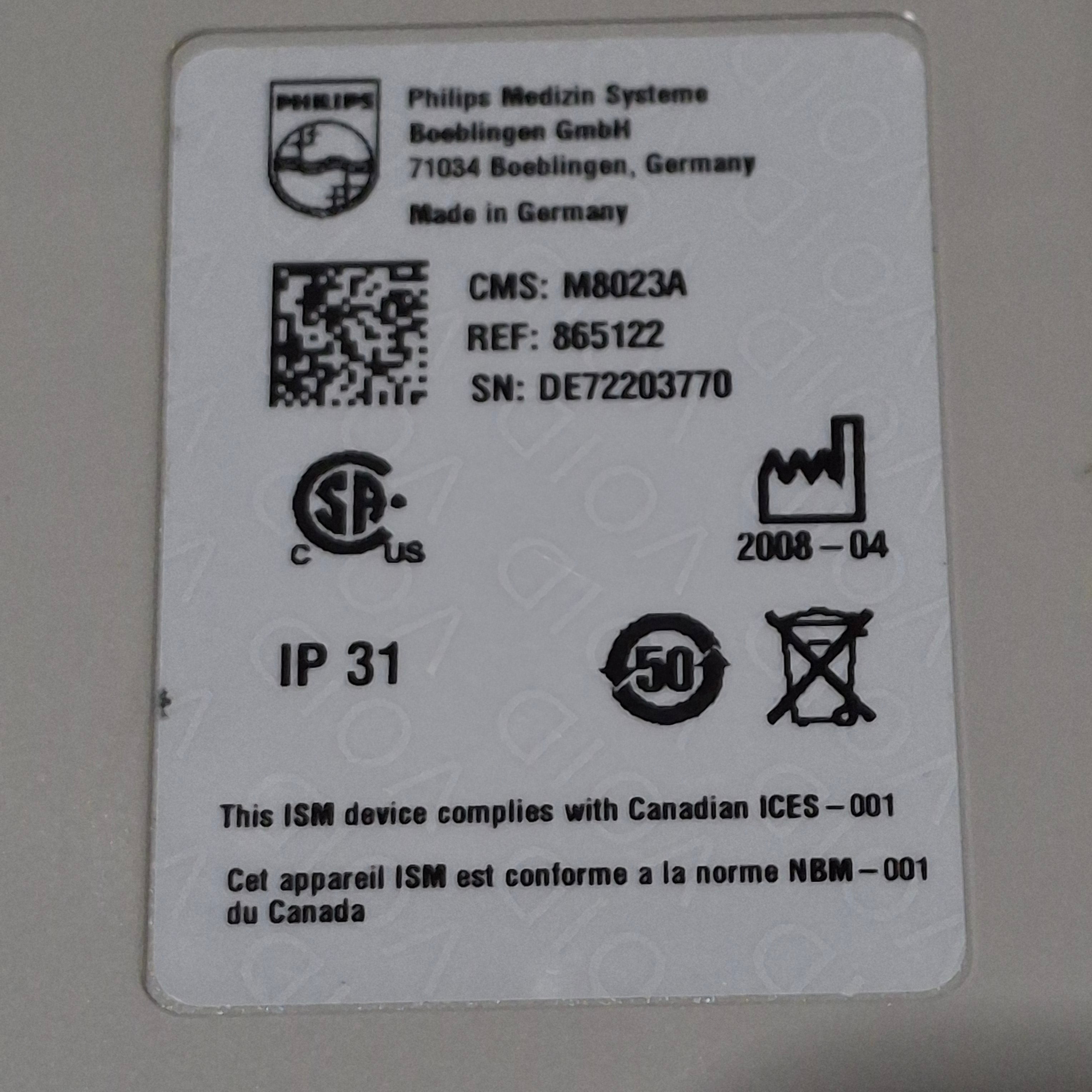 Philips M8023A X2/MP2 Charger
