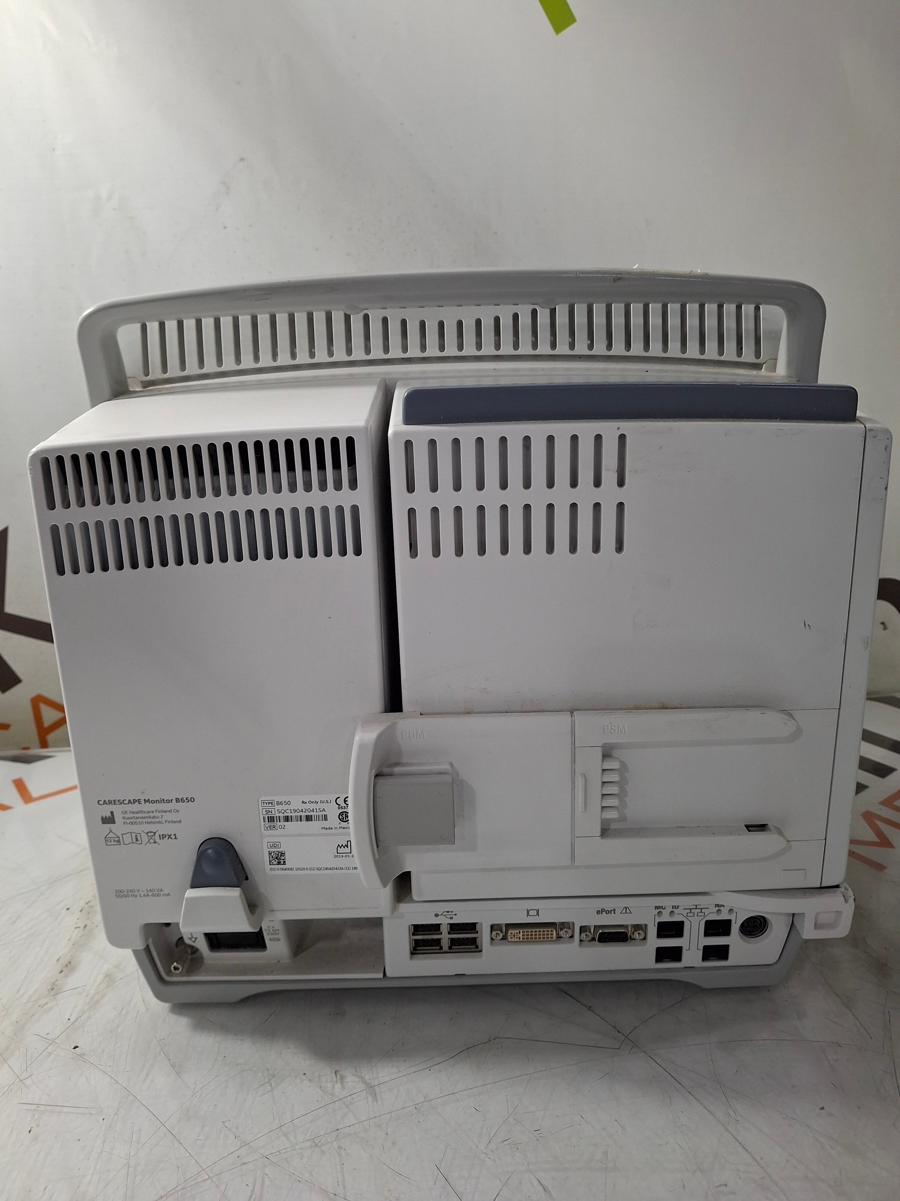 GE Healthcare Carescape B650 Critical Care Patient Monitor