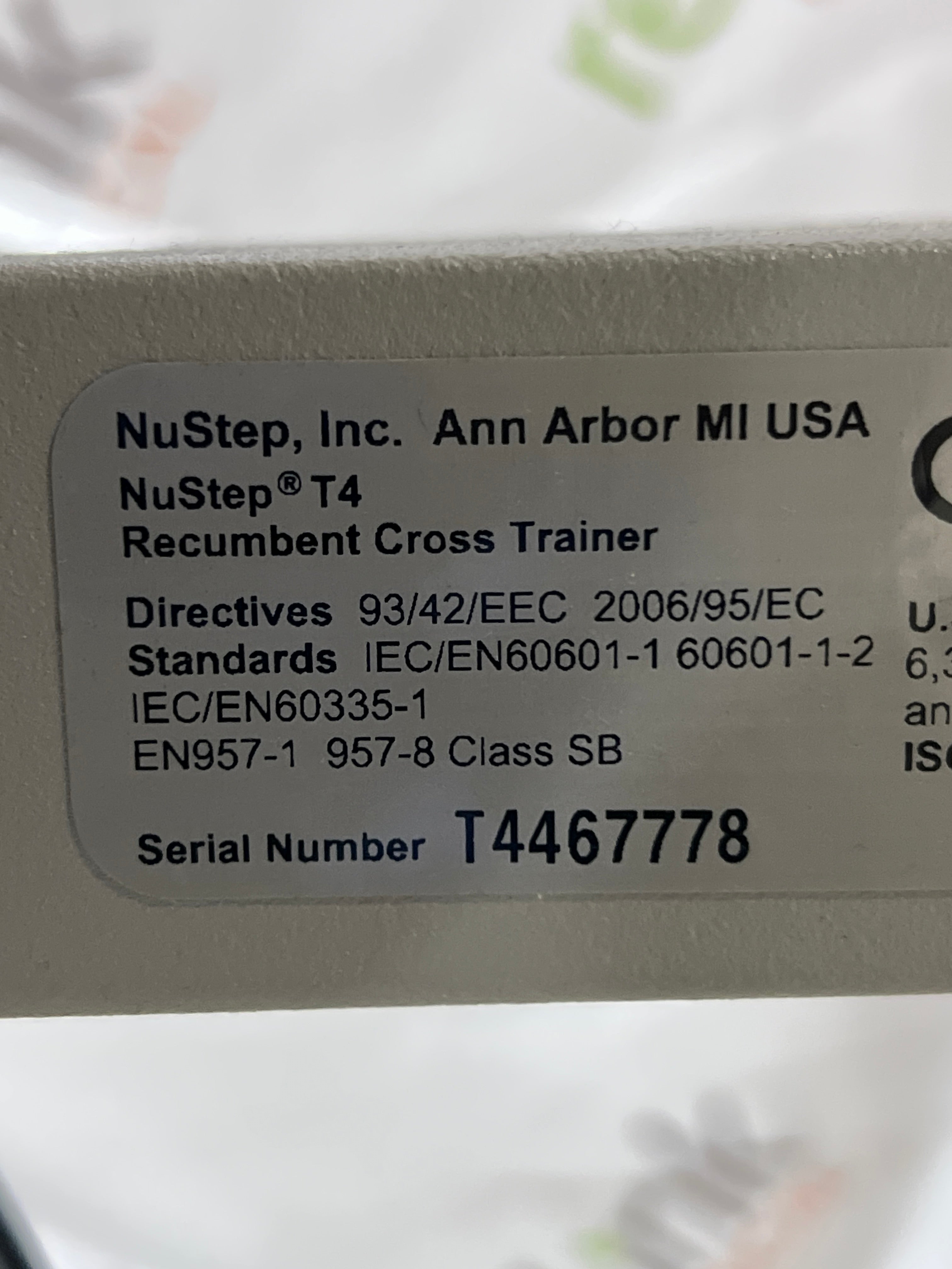 NuStep, Inc. TRS 4000 Recumbent Cross Trainer