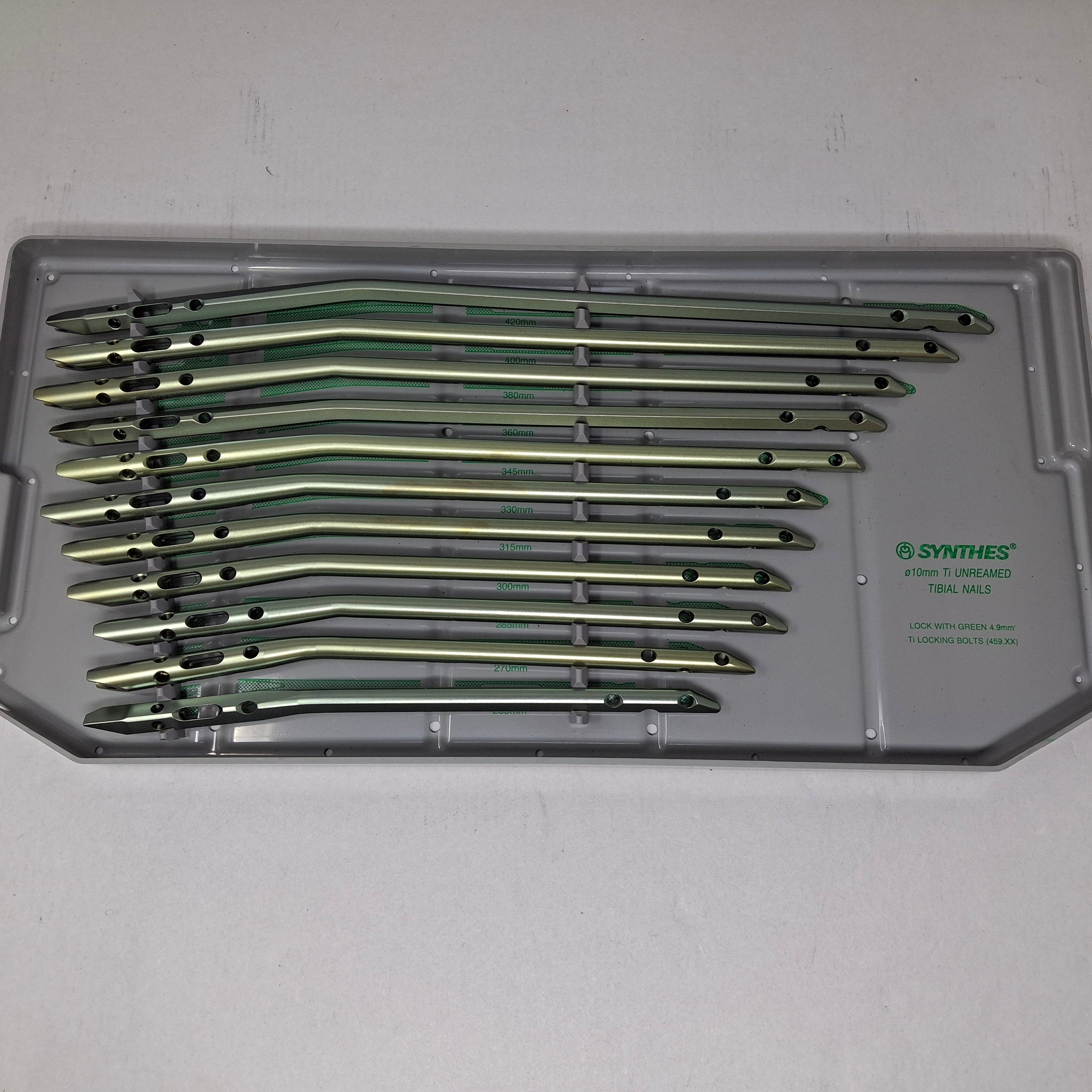 Synthes, Inc. Titanium Unreamed Tibial Nails Surgical Instrument