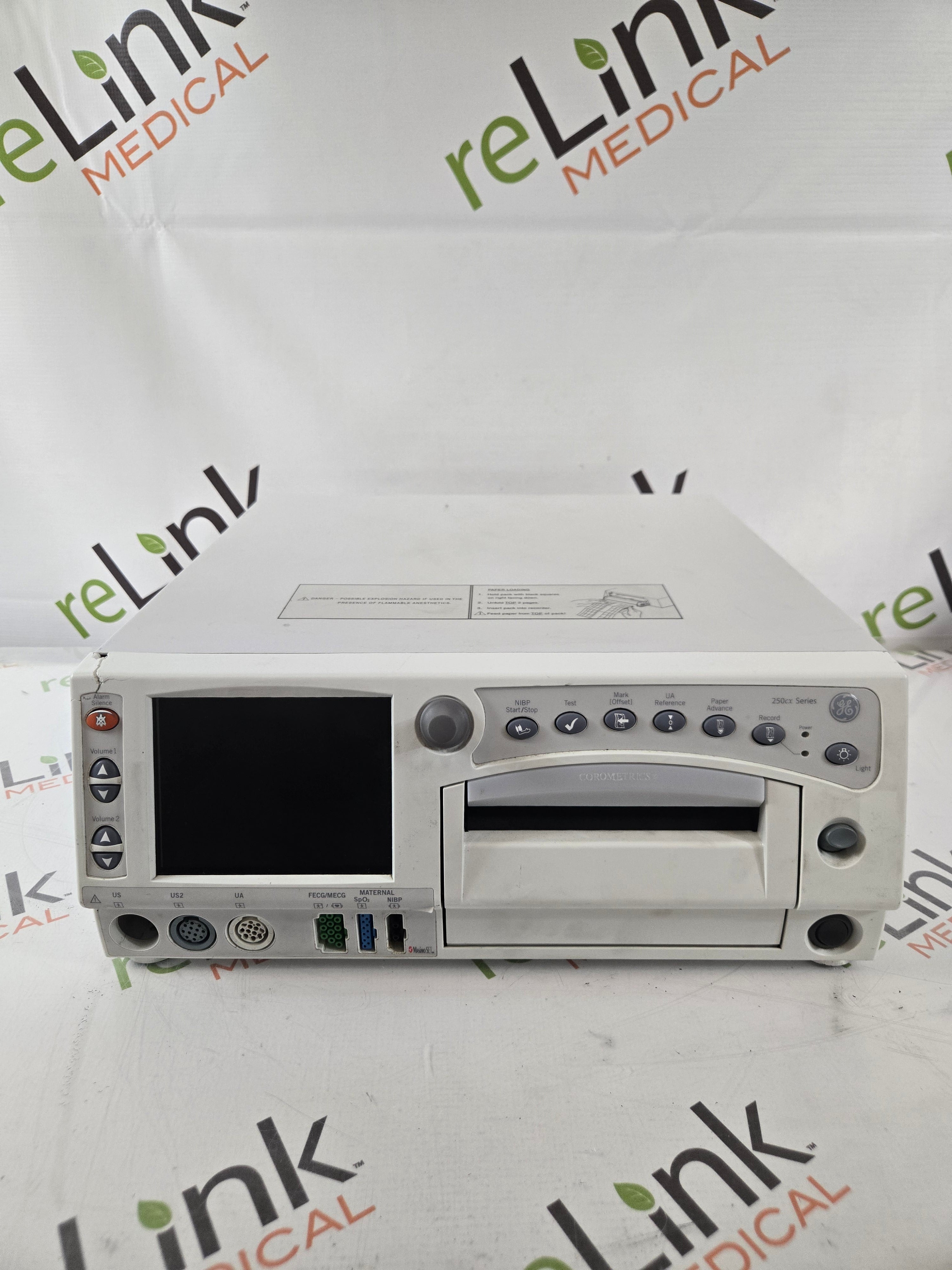 GE Healthcare Corometrics 250cx Series Model 259cx-c Fetal Monitor