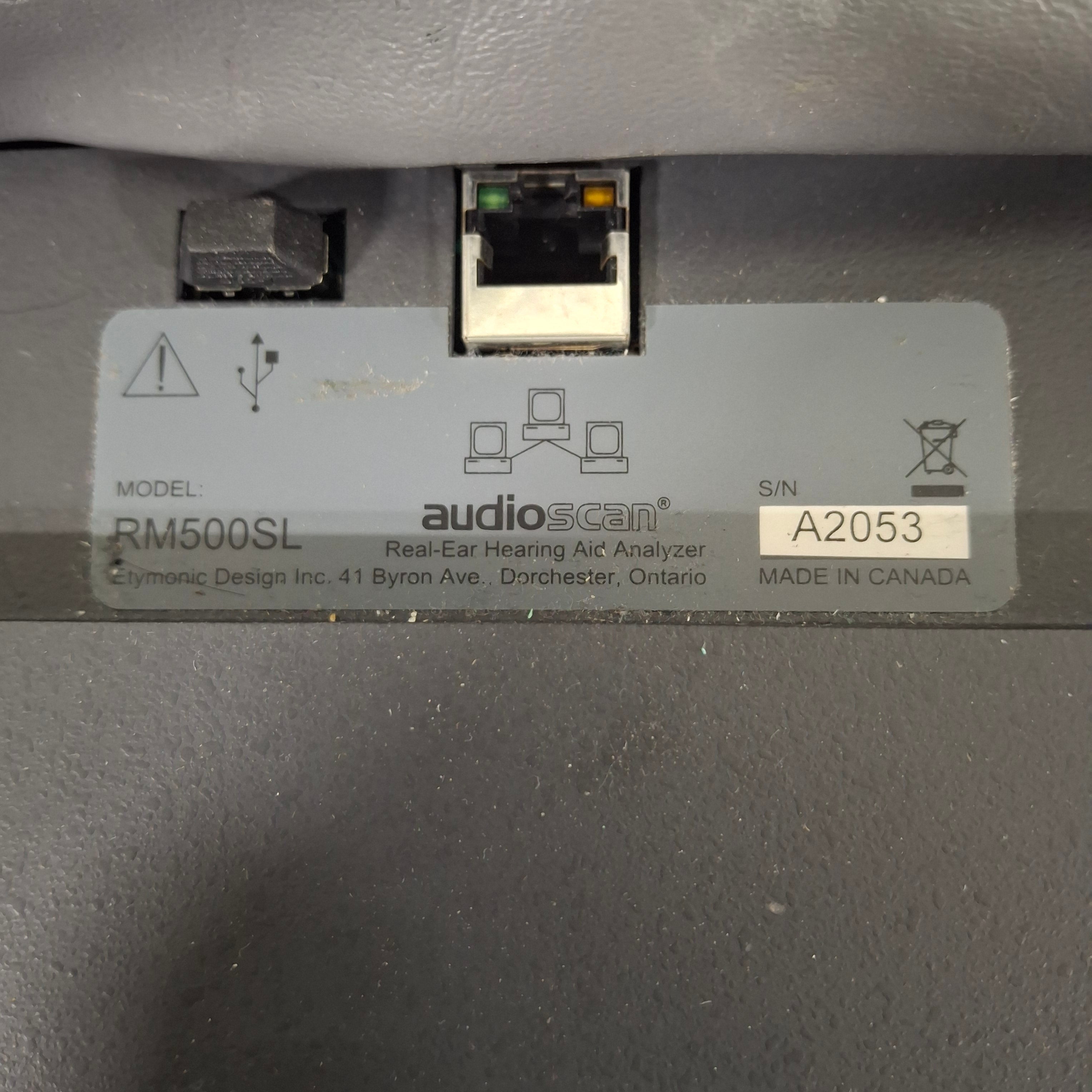 Audioscan RM500SL Hearing Aid Analyzer Audiometer