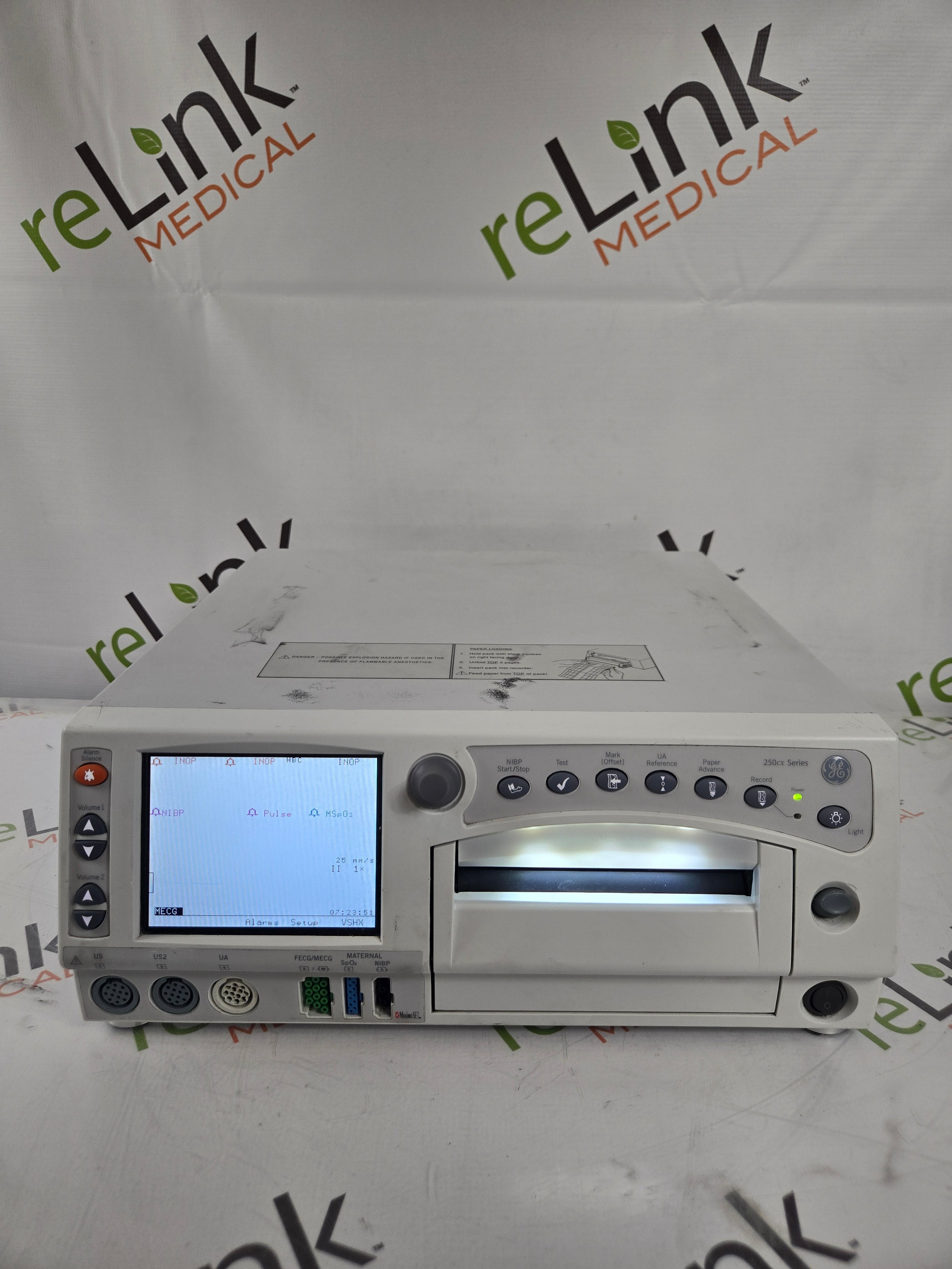GE Healthcare Corometrics 250cx Series Model 259cx-c Fetal Monitor