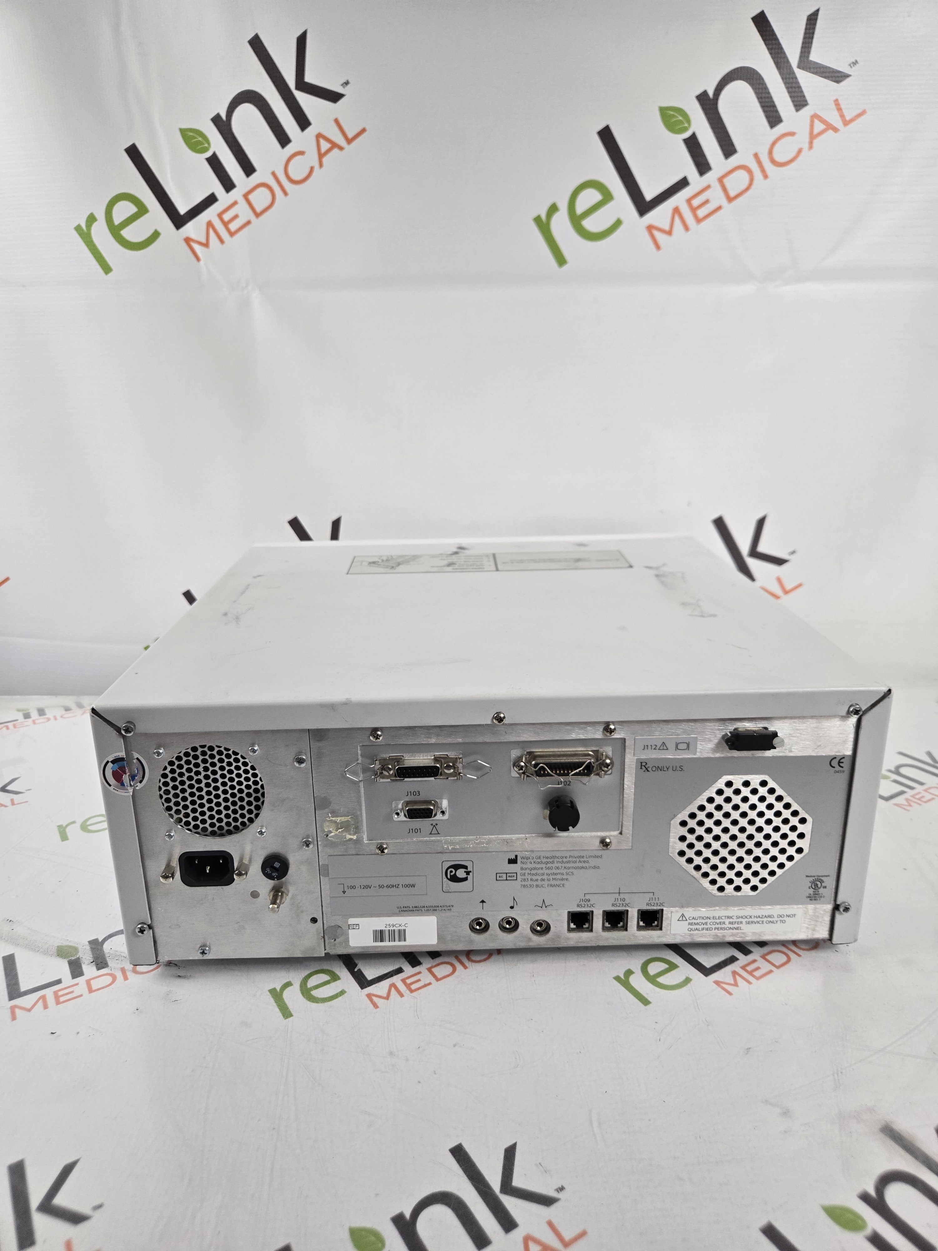 GE Healthcare Corometrics 250cx Series Model 259cx-c Fetal Monitor