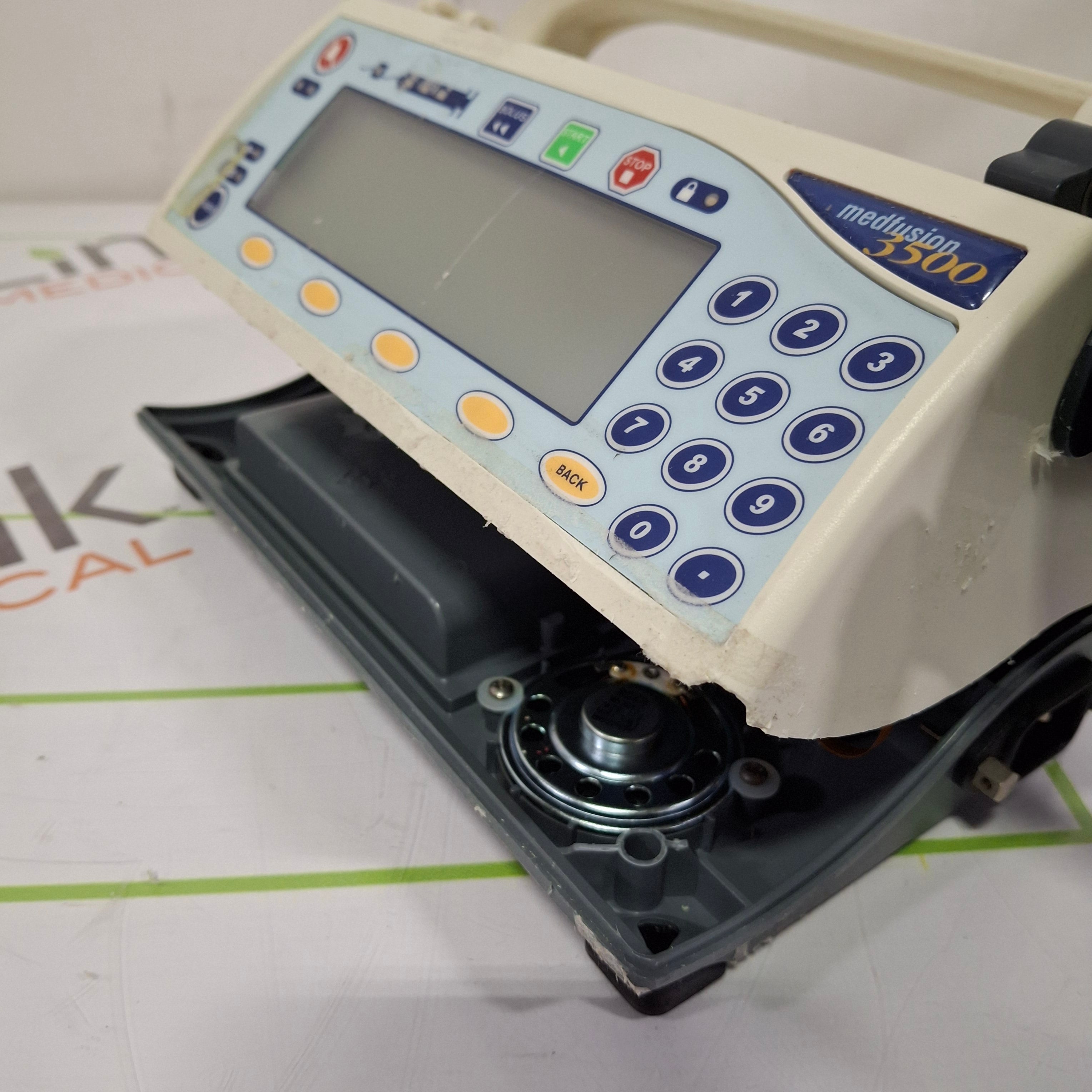 Smiths Medical Medfusion 3500 Version 5 Syringe Infusion Pump