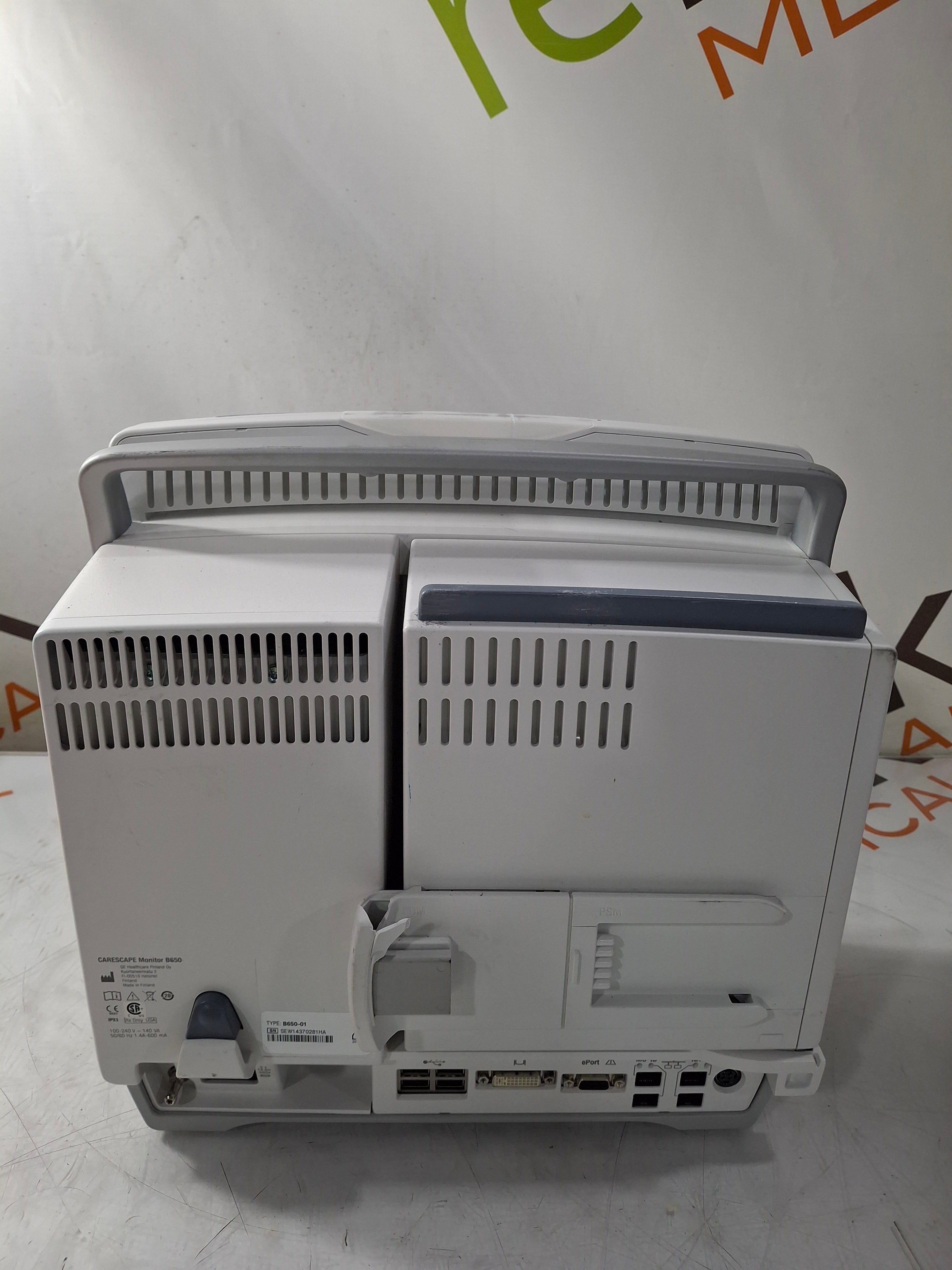 GE Healthcare Carescape B650 Patient Monitor