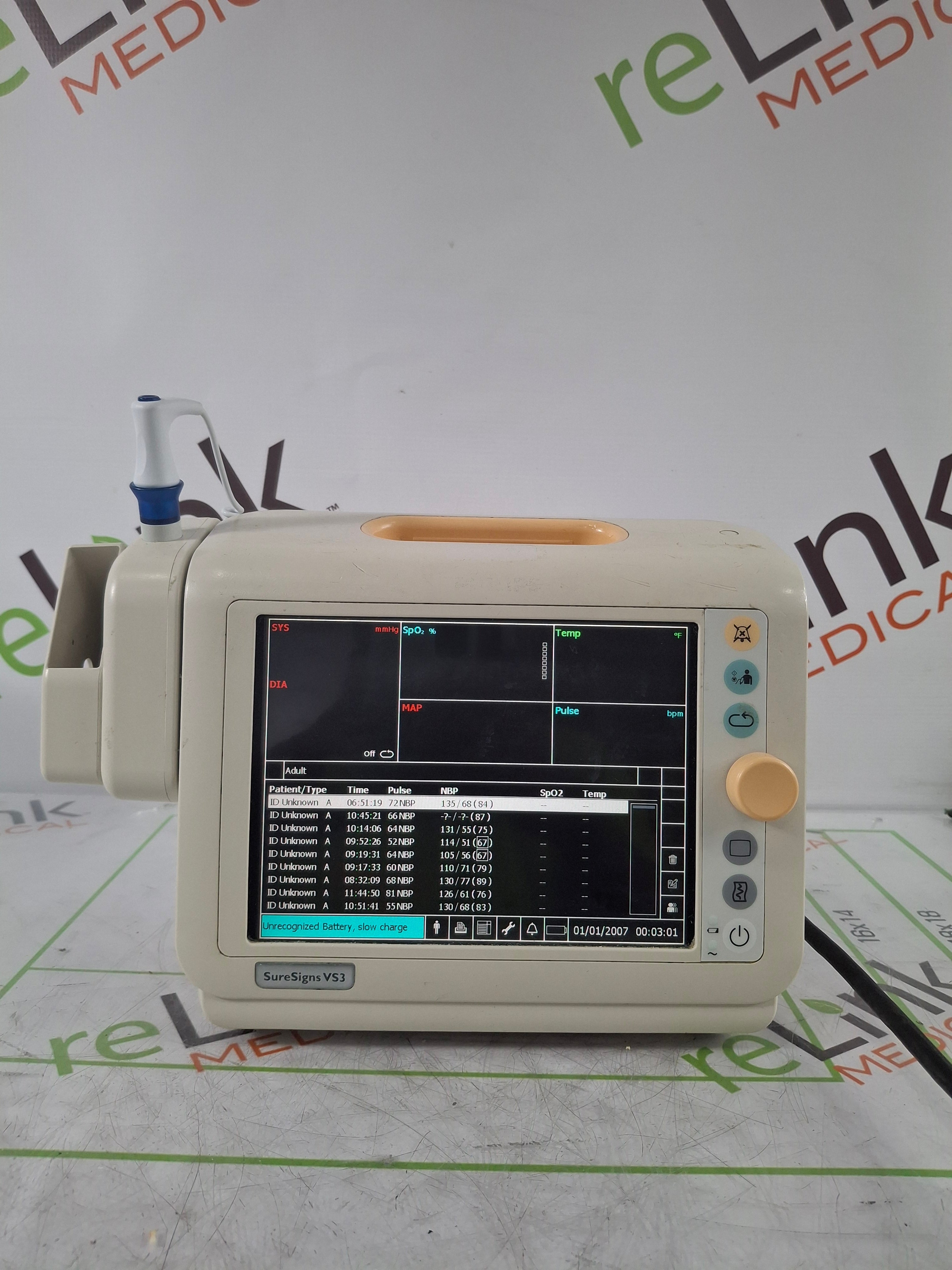 Philips Suresigns VS3 Vital Signs Monitor